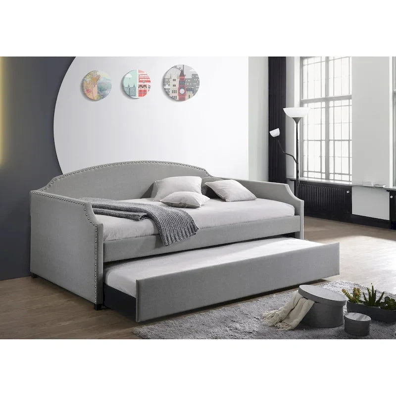 Lit de repos capitonné simple Yamna