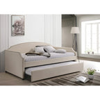 Lit de repos capitonné simple Yamna