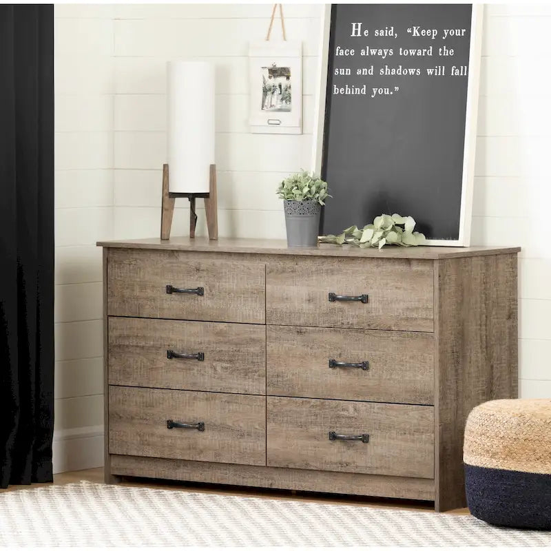 South Shore Tassio 6-Drawer Double Dresser