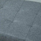 Porch & Den Holmden 51-inch Fabric Tufted Storage Ottoman Bench