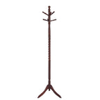Porte-manteau Fletcher Merlot avec poteau torsadé