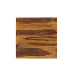 Table basse carrée basse cube faite à la main (Inde) - 15,75 x 35,5 x 35,5