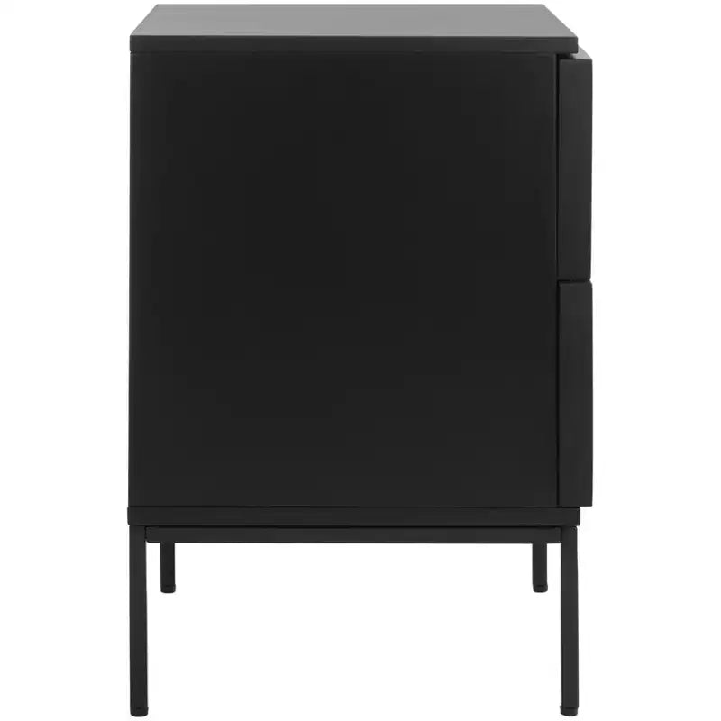 Zadie 2 Drawer Rattan Nightstand - NST5007 - Safavieh