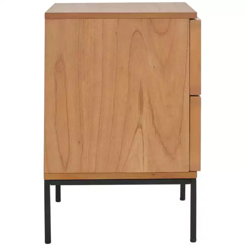 Zadie 2 Drawer Rattan Nightstand - NST5007 - Safavieh