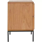 Zadie 2 Drawer Rattan Nightstand - NST5007 - Safavieh