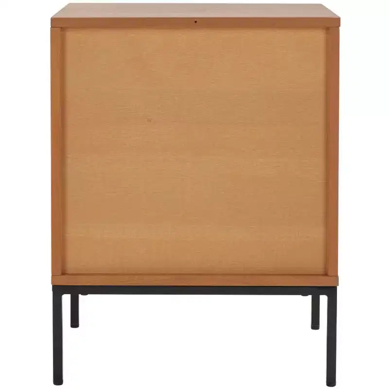 Zadie 2 Drawer Rattan Nightstand - NST5007 - Safavieh