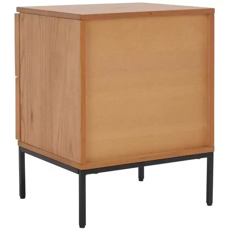 Zadie 2 Drawer Rattan Nightstand - NST5007 - Safavieh