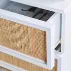 Zadie 2 Drawer Rattan Nightstand - NST5007 - Safavieh