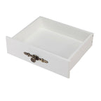 Console d'entrée avec tiroir et étagère, table console mince avec rangement pour couloir