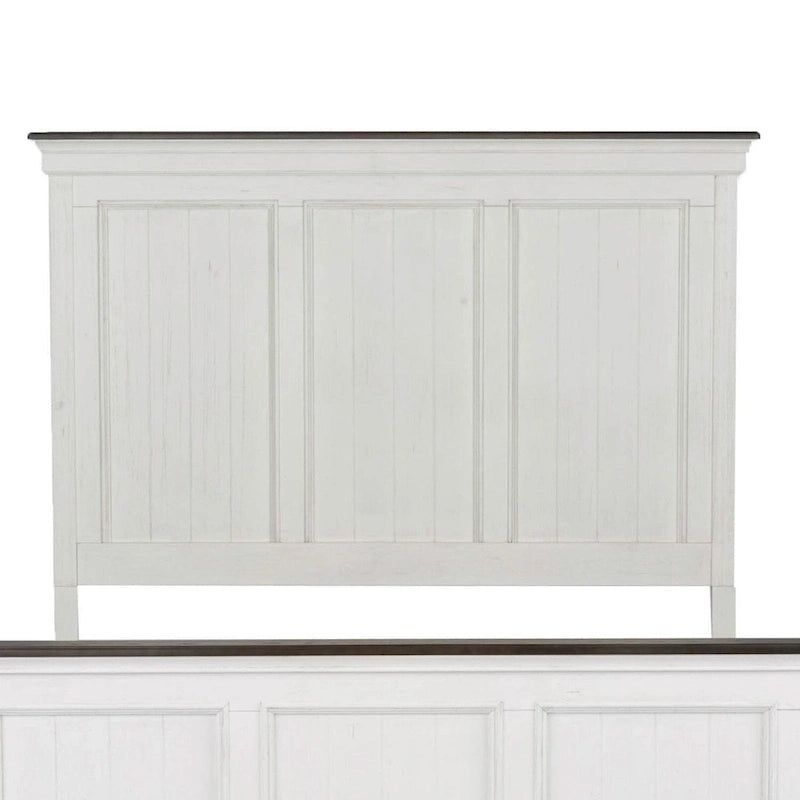 Copper Grove Allyson Park White Queen Panel Headboard