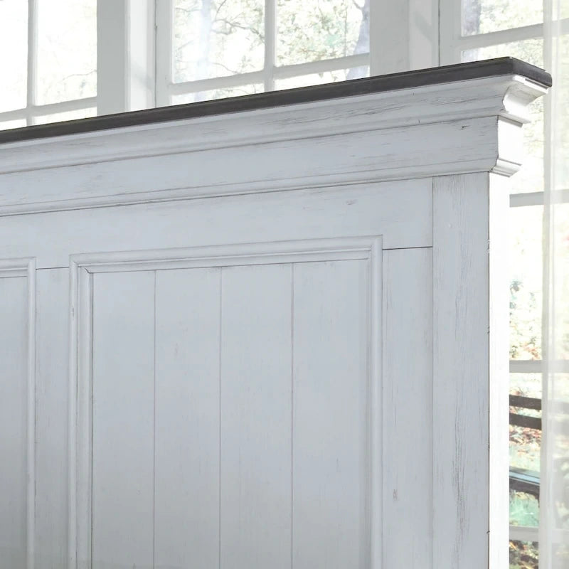 Copper Grove Allyson Park White Queen Panel Headboard