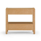 Table de chevet en bois Brandyss à 2 tiroirs