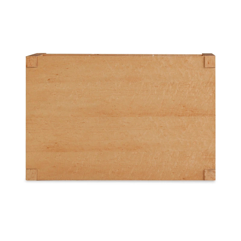 Table de chevet en bois Brandyss à 2 tiroirs