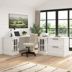 Westbrook 60W Computer Desk with Hutch and Storage by Bush Furniture