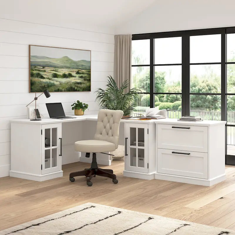 Westbrook 60W Computer Desk with Hutch and Storage by Bush Furniture