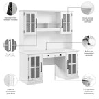 Westbrook 60W Computer Desk with Hutch and Storage by Bush Furniture