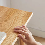 100% Solid wood natural wood computer desk