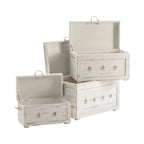 Seaside Set of Three Trunks - 28.5x17x19.5, 24.5x14x14.75, 20.75x10.75x11.25