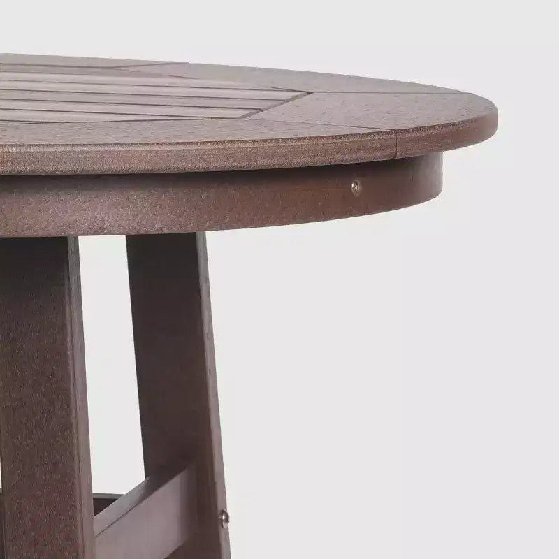 Ensemble de salle à manger de bar WestinTrends Malibu en PEHD pour patio extérieur toutes saisons (5 pièces)