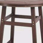 Ensemble de salle à manger de bar WestinTrends Malibu en PEHD pour patio extérieur toutes saisons (5 pièces)