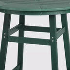 Ensemble de salle à manger de bar WestinTrends Malibu en PEHD pour patio extérieur toutes saisons (5 pièces)