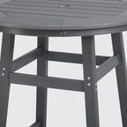 Ensemble de salle à manger de bar WestinTrends Malibu en PEHD pour patio extérieur toutes saisons (5 pièces)