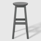 Ensemble de salle à manger de bar WestinTrends Malibu en PEHD pour patio extérieur toutes saisons (5 pièces)