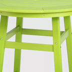 Ensemble de salle à manger de bar WestinTrends Malibu en PEHD pour patio extérieur toutes saisons (5 pièces)