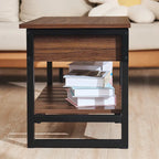 CO-Z Lift-Top Entryway Shoe Storage Bench with Shelf