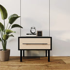 Ensemble de chambre à coucher 4 pièces en bois mi-siècle CraftPorch