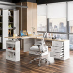 63 Adjustable Office Desk Ergonomic Design Ample Storage and Stand-Up