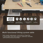 63 Adjustable Office Desk Ergonomic Design Ample Storage and Stand-Up