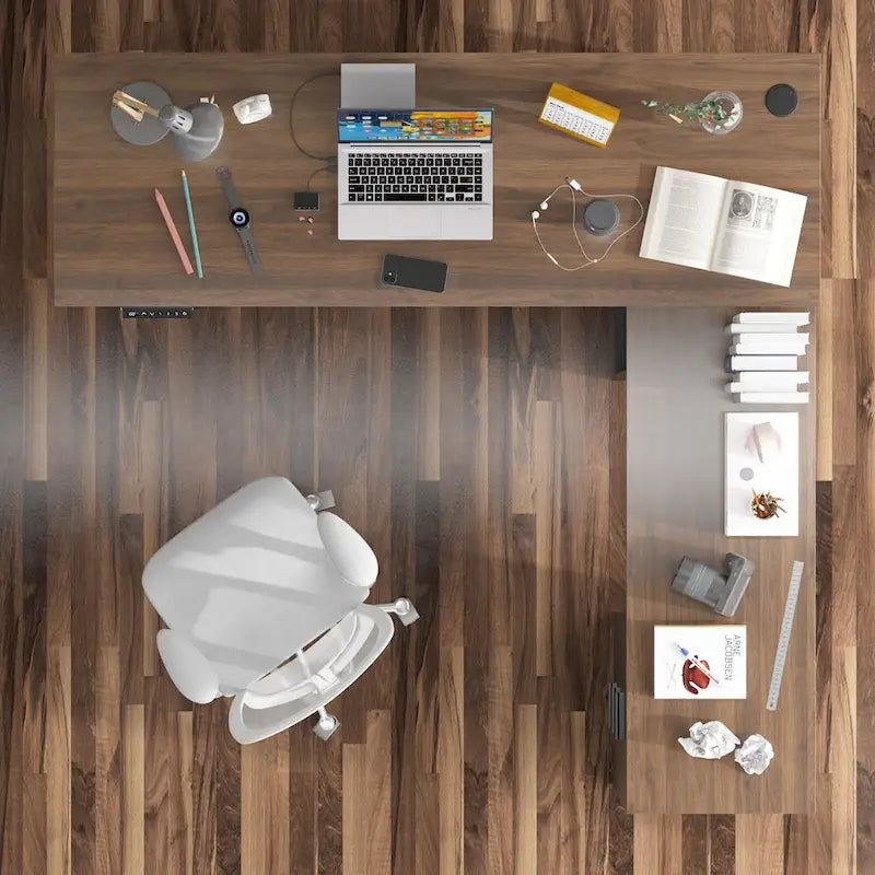 63 Adjustable Office Desk Ergonomic Design Ample Storage and Stand-Up