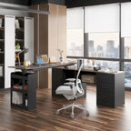 63 Adjustable Office Desk Ergonomic Design Ample Storage and Stand-Up