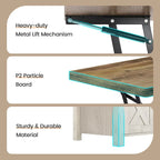Lift Top Coffee Table 2 Sliding Barn Doors Storage Dining Table