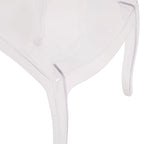 Lot de 4 chaises de banquet extra larges en résine tout temps - 20,5 P x 17 L x 37,25 H