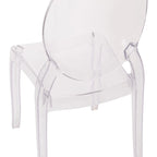 Lot de 4 chaises de banquet extra larges en résine tout temps - 20,5 P x 17 L x 37,25 H