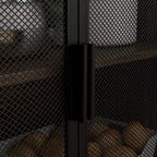Large Kitchen Hutch Cabinet,Pantry with Metal Doors&6 Drawers&Shelves - 70.9W