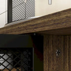 Large Kitchen Hutch Cabinet,Pantry with Metal Doors&6 Drawers&Shelves - 70.9W