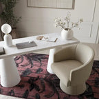 Chaise de bureau à roulettes Kristen