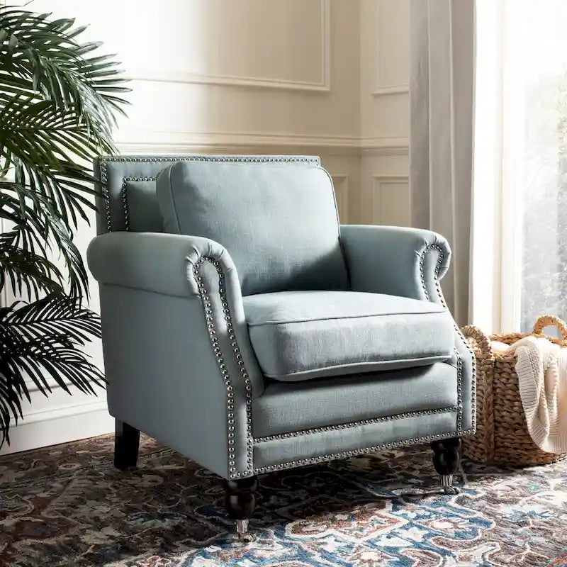 SAFAVIEH Shawnna Club Chair - 29.9 x 33.7 x 34.6 - 30Wx34Dx35H