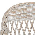 Fauteuil club en rotin naturel Spyrini SAFAVIEH - 25,5 x 26,5 x 35,5 - 26Lx27Px36H