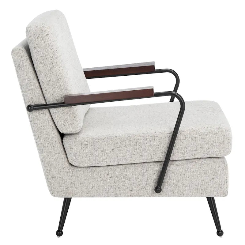 SAFAVIEH Leda Arm Chair - 26 W x 29 D x 32 H - 26Wx29Dx32H