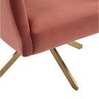 SAFAVIEH Couture Sanni Fauteuil pivotant - 27Lx29Px33H