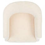 SAFAVIEH Couture Sanni Fauteuil pivotant - 27Lx29Px33H