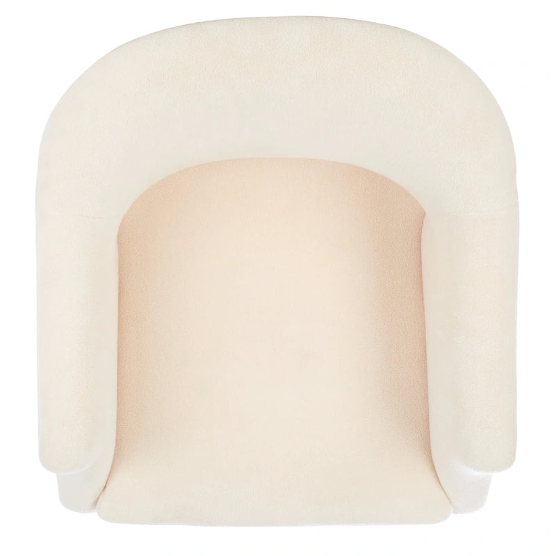 SAFAVIEH Couture Sanni Fauteuil pivotant - 27Lx29Px33H