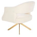 SAFAVIEH Couture Sanni Fauteuil pivotant - 27Lx29Px33H