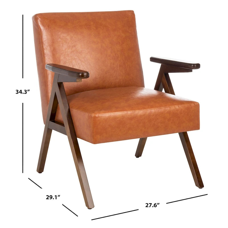SAFAVIEH Manie Fauteuil - 27,6 L x 29,1 P x 34,3 H - 28Lx29Px34H
