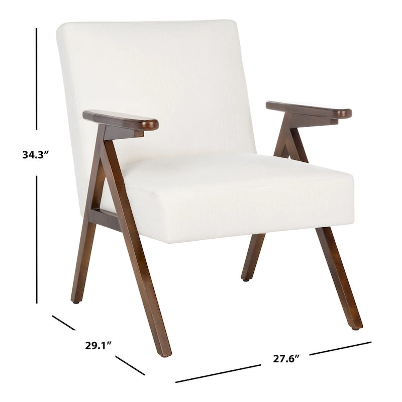 SAFAVIEH Manie Fauteuil - 27,6 L x 29,1 P x 34,3 H - 28Lx29Px34H