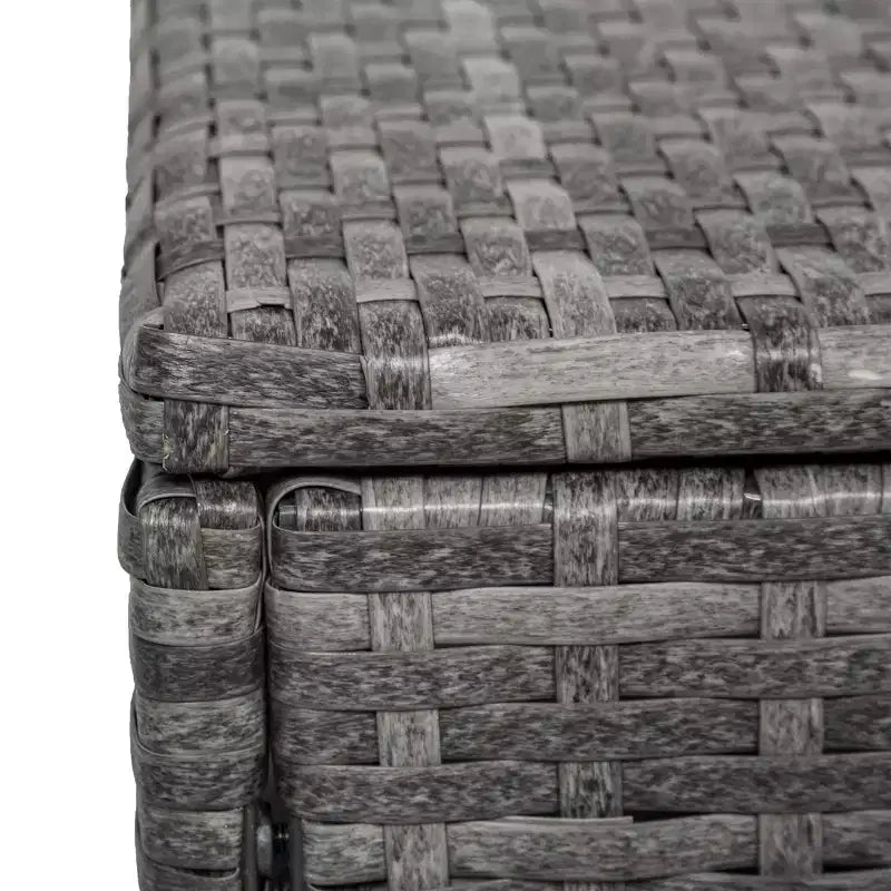 WestinTrends 4-Piece Modern Patio Conversation Sofa Set with Cushions, Gray/Gray
